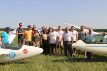 Photo de groupe stage voltige 2019